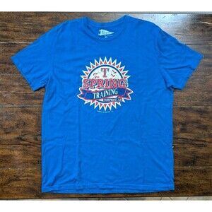 Supersports Texas Rangers Surprise AZ Spring Training T-Shirt XL Blue 2019